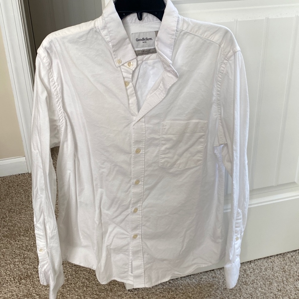 Large Goodfellow slim fit long sleeve button down